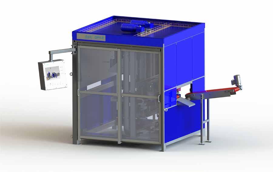 QuickPac Competitive advantage QP400/260 Fully automatic packaging and palletizing of flexible products.