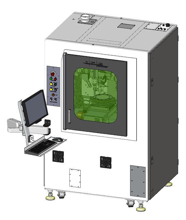 IPG Laser Workstations Example IX280: Supports 2 different