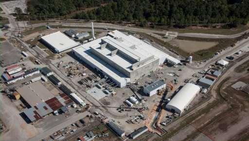 Defense Waste Processing Facility (SC) Processed 1.1 million gallons of high-level tank waste.