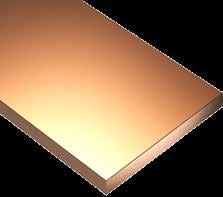 Copper Copper Ultra-pure OFE copper contains virtually no oxygen and is easy to braze.