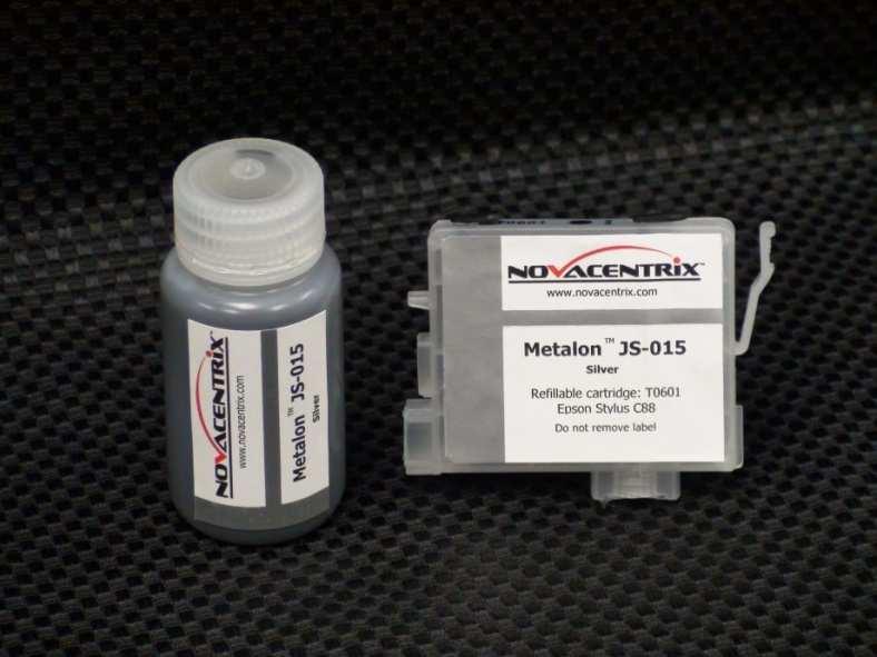 Metalon Inks: Low Cost and Available Water-based, low