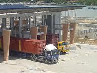 terminal Trucks can cause long queues at and near