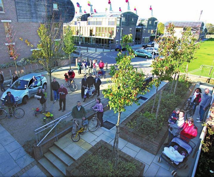 SUSTAINABILITY CASE STUDIES ACTIVITY 3 BedZED has 100 living and work spaces. A team of scientists, engineers, and architects designed the community, with help from the local government.
