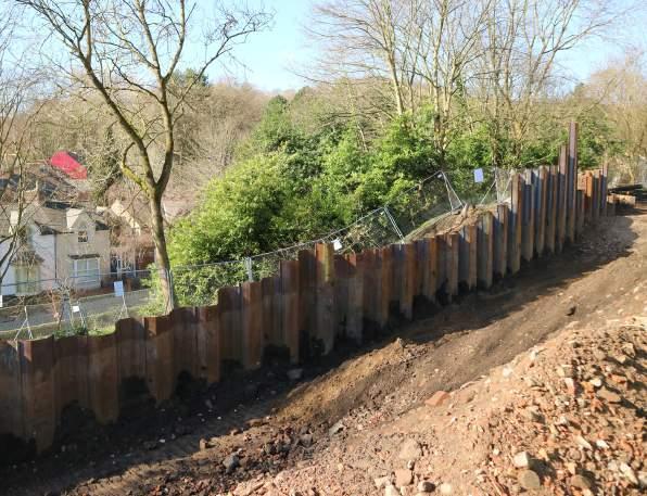 Sheet Piling Solutions As a company who specialise in Sheet Piling, Aarsleff s work revolves around certain key construction features: permanent retaining walls; temporary sheet