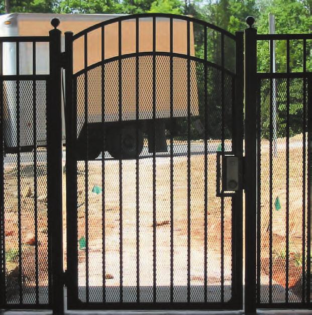 Greenwich Estate, S-9, with Security Screen Custom, S-7, Graded Gate gates
