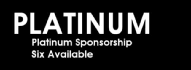 Includes sponsorship recognition at booth and two full conference registrations.