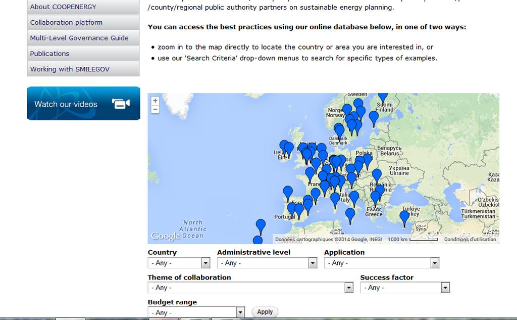More than 250 public authorities contacted in EU 28 150 collaborative