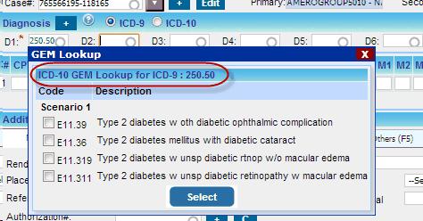2.1 ICD-10 Charge Entry is enhanced to support Dual Mode ICD-10. 2.