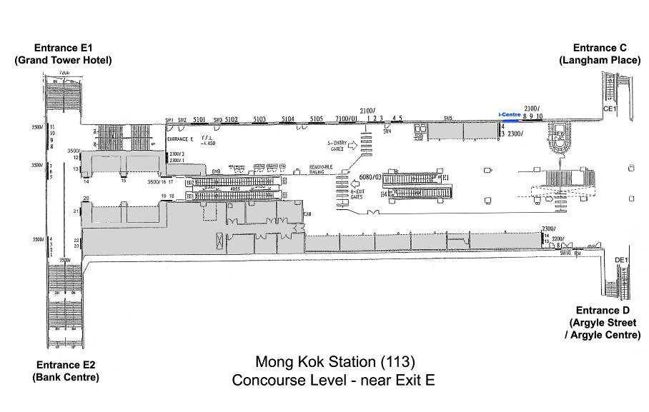 Mong Kok Mong Kok Concourse Level