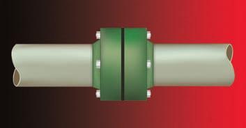 Joining Systems Bell & Spigot A matched-taper joint secured with epoxy adhesive. Stronger than the pipe itself, in both internal-pressure and axial-tension capability.