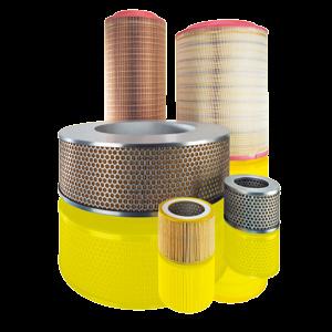 Air filters Ideal protection against dirt intake: You think that large volumes of dust and long operating times are mutually exclusive?