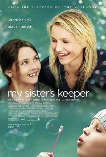 My Sister's Keeper Anna Fitzgerald, (a genetic match for her older sister, Kate, who suffers from acute promyelocytic leukemia) was born in order to keep her alive, looks to earn medical emancipation