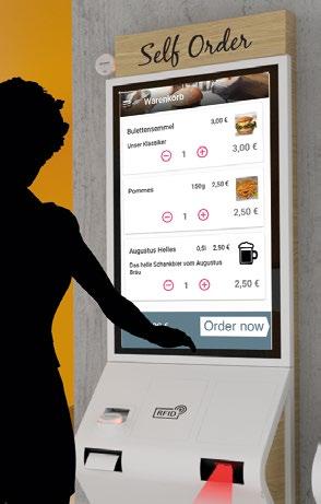 and ease of use of the system enables you to change food and prices at any time or even to generate prices dynamically depending on the time