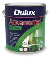 Use a waterbased product like Dulux Weathershield X10, Dulux Roof & Trim or Dulux Aquanamel.