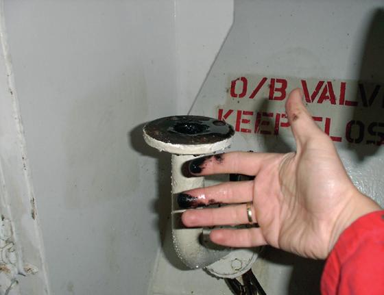 updated Illegal pipe sludge pump to overboard Oil found in overboard valve Note: UK P&I Club