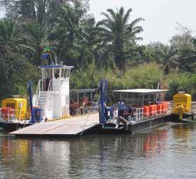 equipment on sheltered waters, lakes and inland waterways. This provides new opportunities to build ferries wherever they are needed; anywhere in the world.