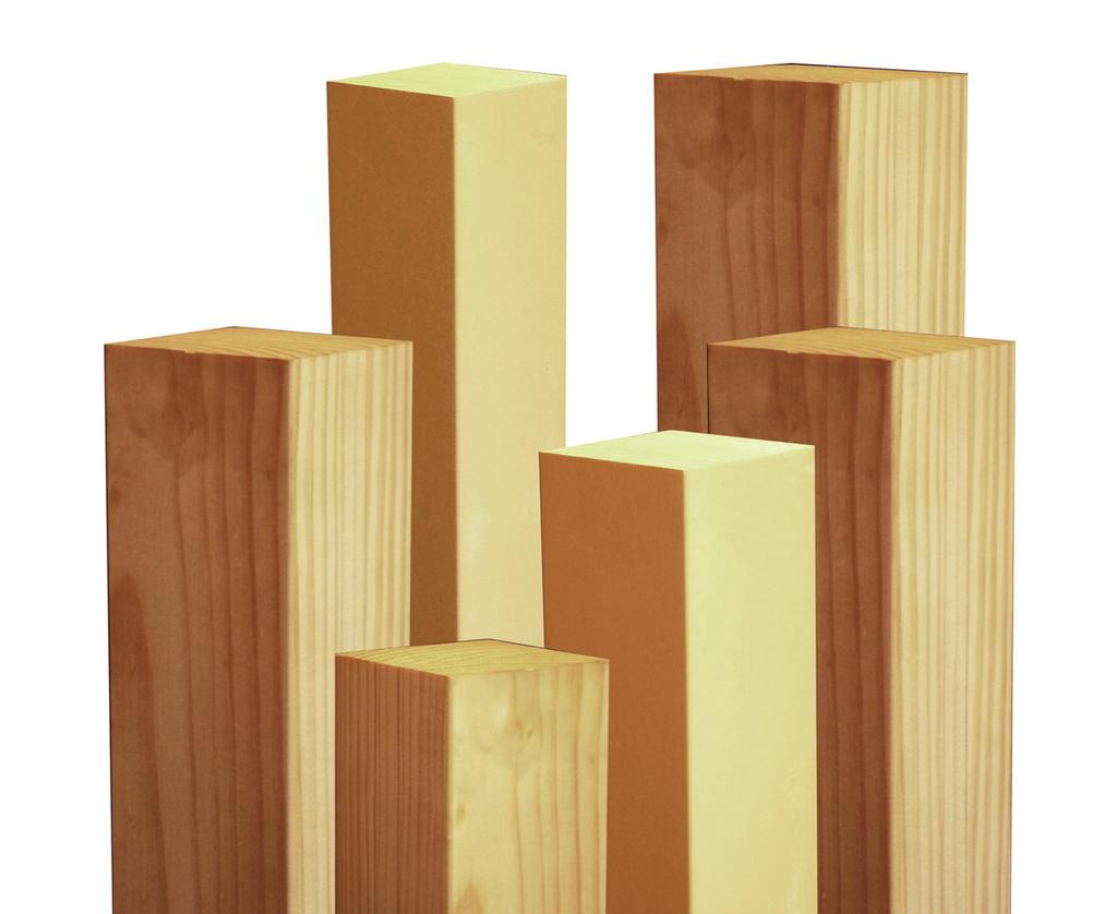 Lumber & Millwork Finger Joint Pine Laminated Posts Finger-Joint Pine Laminated Posts are made from Radiata pine, selected for its appearance and strength, and are precision engineered to provide