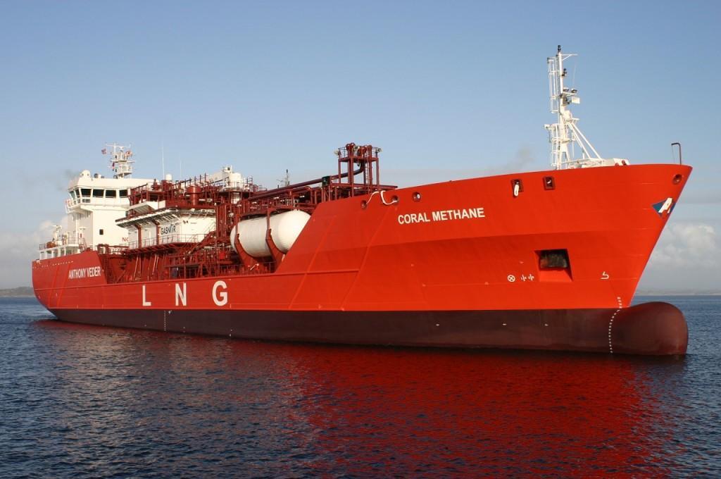 POSSIBLE LNG SUPPLY SHIP, L = 120 m,