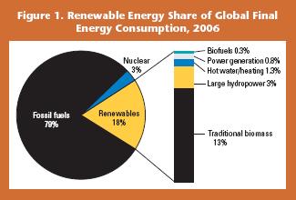 2. The Global perspective - share of global total energy