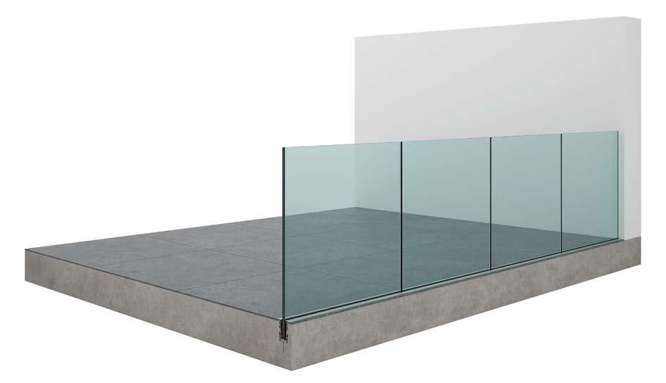 Balustrade System GARDA GARDA glass balustrades, why choose them: n Quick and easy to mount n Maximum transparency