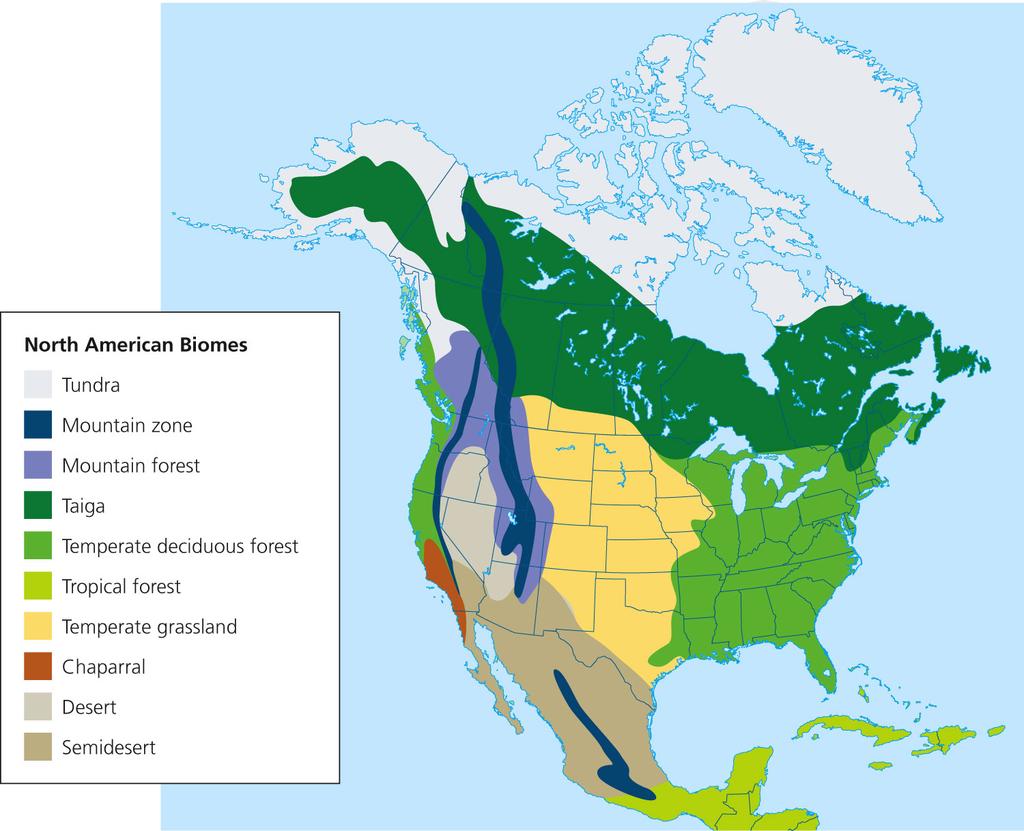 North America Biomes