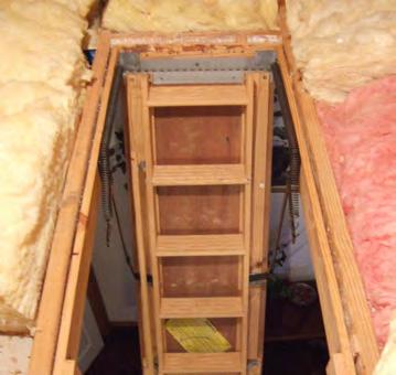 Insulate the attic access