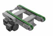 /drive Speeds: up to 80 fpm SRF-P 2012 Accumulating Roller Chain Conveyor Ideally suited for accumulating operation ¾-inch pitch accumulating roller chain Profile is 60 x 136 mm