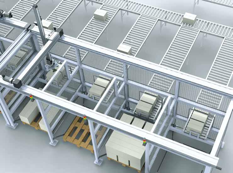 18 VarioFlow plus Rexroth solutions The handling and conveying solution for customized final packaging Rexroth provides smart answers to all pallet handling tasks.