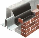 Special Cavity Trays Lintel Cavity Trays For use over steel lintels in external cavity walls Fully self supported cavity tray system Build independently from inner leaf Full range of cut to length