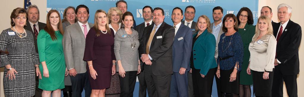 ANNUAL INSTALLATION AND AWARDS LUNCHEON JANUARY 9, 2019 The Chamber s Annual Installation and Awards Luncheon is attended each year by nearly 200 Chamber members, elected officials and guests.