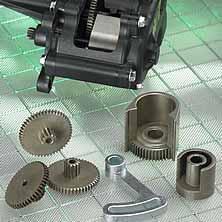 Forward-Reverse Actuator Assembly Material Requirements The diversity of material performance required the use of sinter-hardened materials Sinter-Hardening PM Grade: