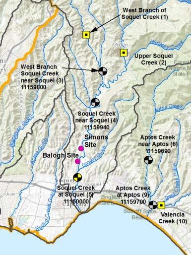 Data: Soquel Creek Streamflow and Shallow