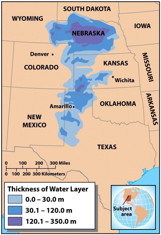 IX. Water Problems in US and Canada Groundwater A.