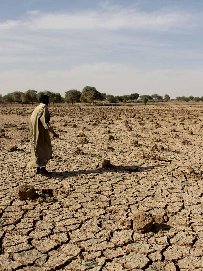Chad, Malanga village Climate change and climate-related disasters and shocks pose a particular threat to food security and