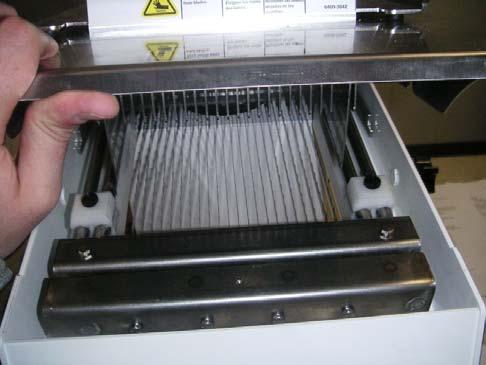 CLEANING AND MAINTENANCE WARNING ALWAYS UNPLUG THE SLICER BEFORE PERFORMING ANY TYPE OF MAINTENANCE TASK.