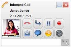 Answer or forward them, record the call, send an email or chat message to the caller or start a Web Collaboration session - all with a simple mouse-click Personal Auto-Attendant Provide callers with