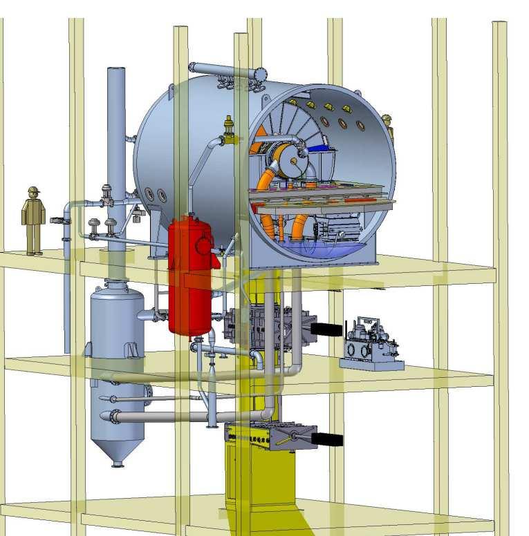 HiBar Steam Pressure Filtration of FGD-Gypsum Filtration, Washing and Dewatering Vacuum Drum Filter HiBar Steam Pressure Filtration filter area [m²] 18 10 number of filters [-] 2 2 cake thickness