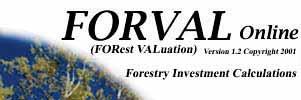 Product Value of 17-yr-old pine plantation = $800/ac Investment Value of 17-yr-old Pine Plantation Current Age = 17 years / 35 yr rotation Estimated FMV of Timber =