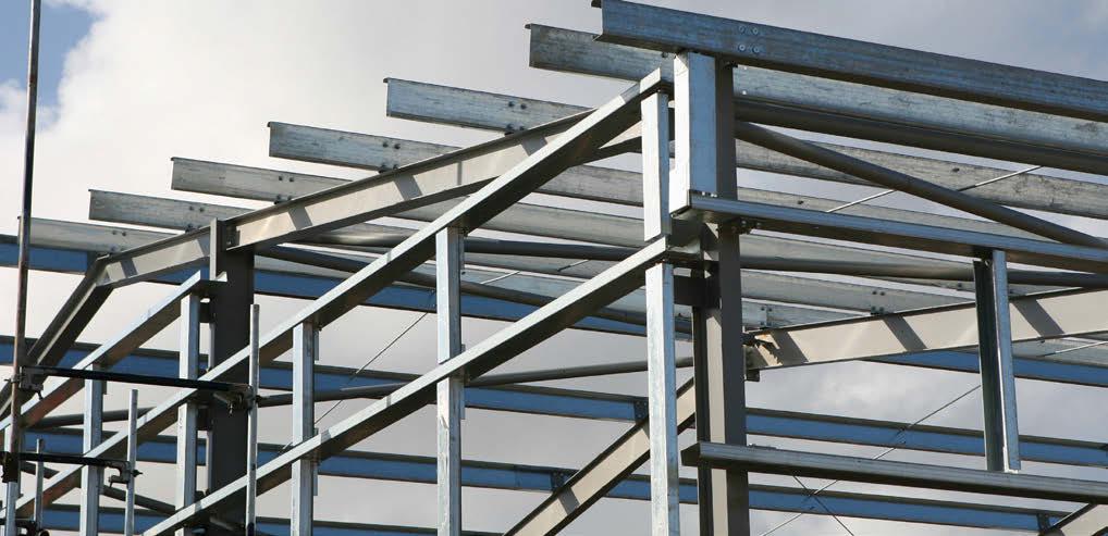 It is possible to manufacture pre-punched beams according to the structural connection plans thereby ensuring quicker and simpler installation.