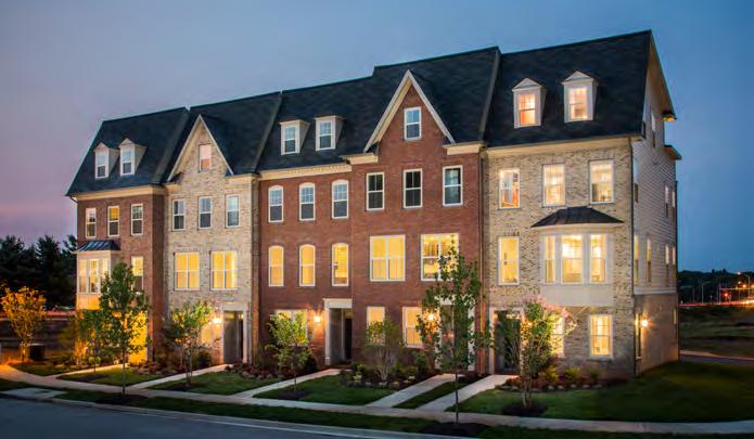 Townes at Shady Grove Metro from the low $600s Rockville, Maryland Set in one of Montgomery County s most appealing communities, offering 36 townhomes with 2,460 square feet, in a transit-friendly