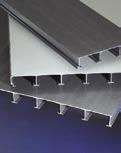 Grating panels shall be made of (1") (1-1/4") (1-1/2") (2") deep pultruded (T) (I) bars. DURAGRID Heavy Duty as manufactured by Strongwell Chatfield Division, Chatfield, Minnesota.
