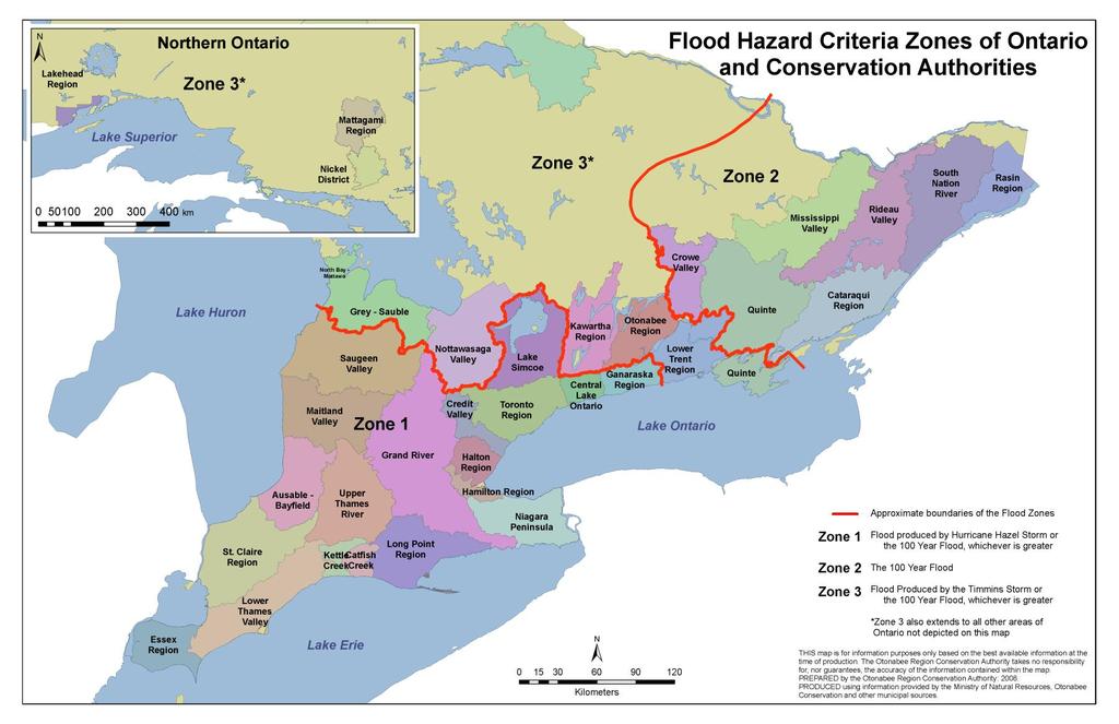 32 Figure 8: The Flood hazard Criteria Zones of