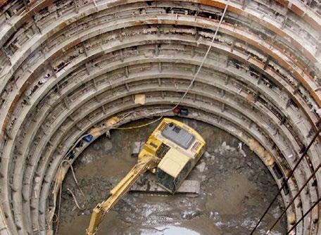 Installation Procedure Introduction Tunnels excavated by full face, heading and bench, or multiple drift procedures are considered conventional methods.