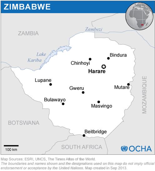 Zimbabwe: Food Insecurity Office of the Resident Coordinator Situation Update No.