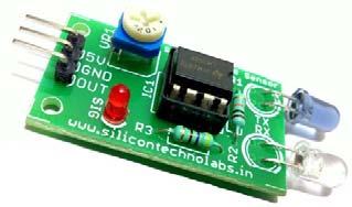 4.12 Buzzer Buzzer is an audio signaling device, which is used to give alert sound when error is occurred while selecting the source and destination place. The working voltage is 5v.