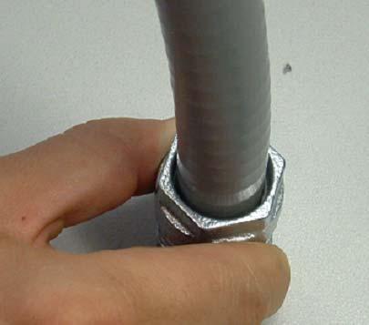 the fitting and conduit causes
