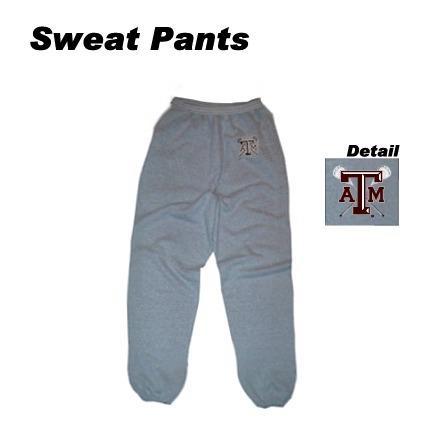 Think pants again! Sweat pants have elastic waistbands.