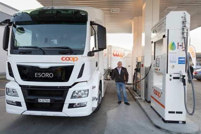 3. Selected references Switzerland, Hunzenschwil COOP has inaugurated the first H2 refuelling station for trucks worldwide, in line with its corporate goal of a emission-free supply chain.