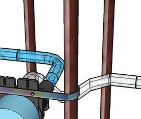 Installation of Waterproof X 1 injection hose is preferably positioned in the