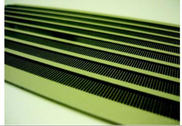 3% PCE, modules comprising 8 serially connected cells where active area of each stripe is 15 cm 2 Performance